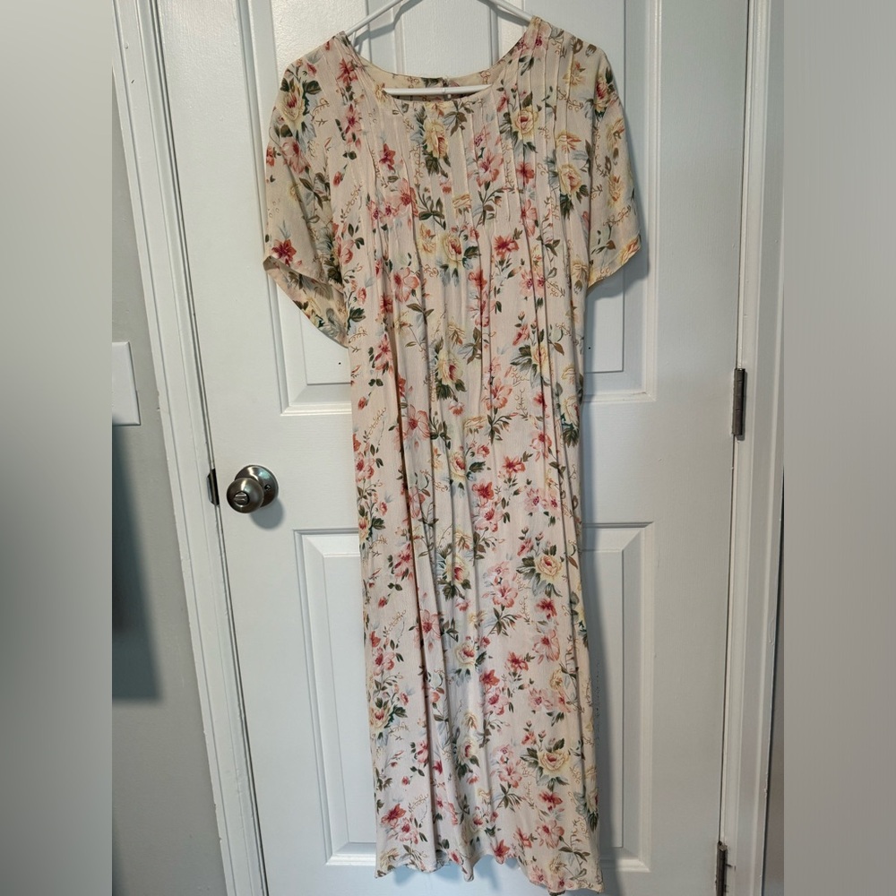 Vintage floral dress